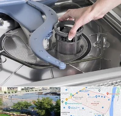 قطعات ماشین ظرفشویی در گلستان اهواز 