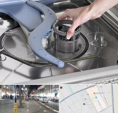 قطعات ماشین ظرفشویی در باغ فیض اسلامشهر
