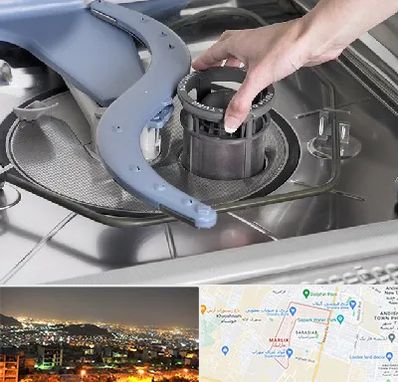 قطعات ماشین ظرفشویی در مارلیک کرج 