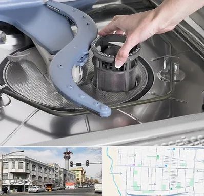 قطعات ماشین ظرفشویی در 17شهریور