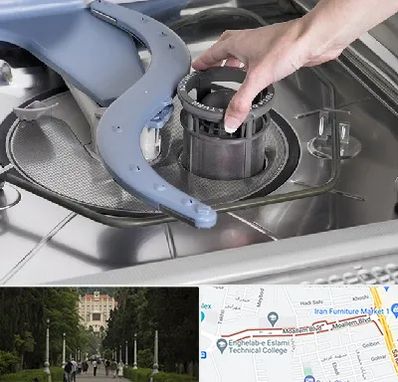 قطعات ماشین ظرفشویی در بلوار معلم رشت 