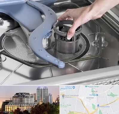 قطعات ماشین ظرفشویی در فرشته 