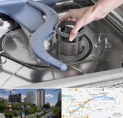 قطعات ماشین ظرفشویی در اندرزگو 