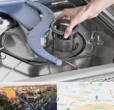 قطعات ماشین ظرفشویی در تهرانپارس 