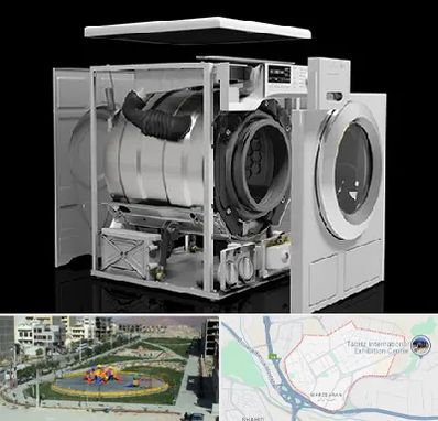 قطعات ماشین لباسشویی در مرزداران تبریز 