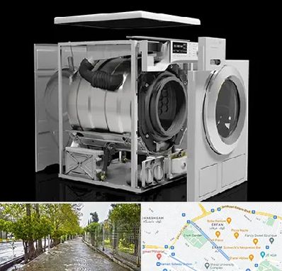 قطعات ماشین لباسشویی در خیابان ارم شیراز 