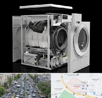 قطعات ماشین لباسشویی در گلشهر کرج 