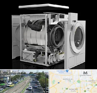 قطعات ماشین لباسشویی در جنوب تهران 