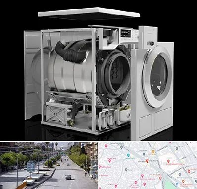 قطعات ماشین لباسشویی در خیابان زند شیراز 