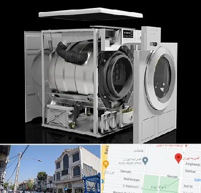 قطعات ماشین لباسشویی در افسریه 