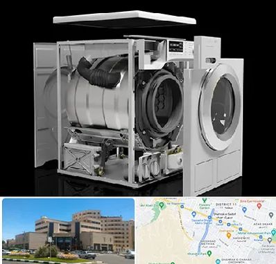 قطعات ماشین لباسشویی در صیاد شیرازی مشهد 