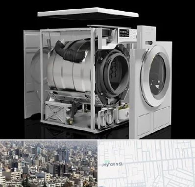 قطعات ماشین لباسشویی در جیحون