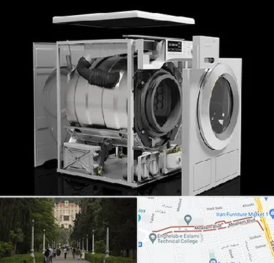 قطعات ماشین لباسشویی در بلوار معلم رشت 
