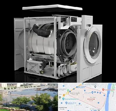 قطعات ماشین لباسشویی در گلستان اهواز 