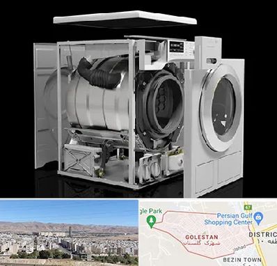 قطعات ماشین لباسشویی در شهرک گلستان شیراز 