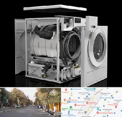 قطعات ماشین لباسشویی در شریعتی