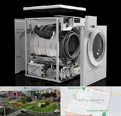 قطعات ماشین لباسشویی در تهرانسر 