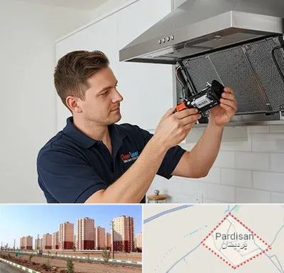 قطعات هود در پردیسان قم 