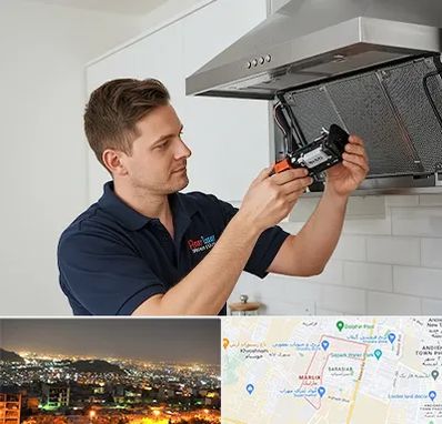 قطعات هود در مارلیک کرج 