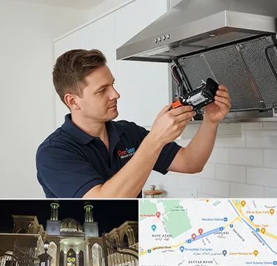 قطعات هود در زرگری شیراز 