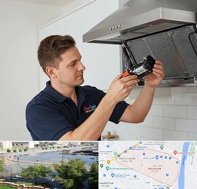 قطعات هود در گلستان اهواز 