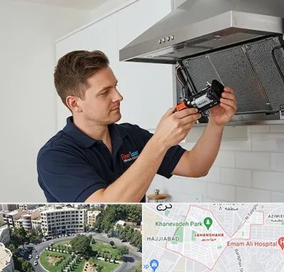 قطعات هود در جهانشهر کرج 