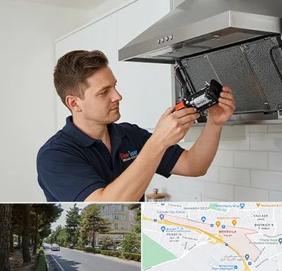 قطعات هود در مهرویلا کرج 