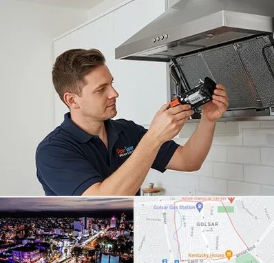 قطعات هود در گلسار رشت 