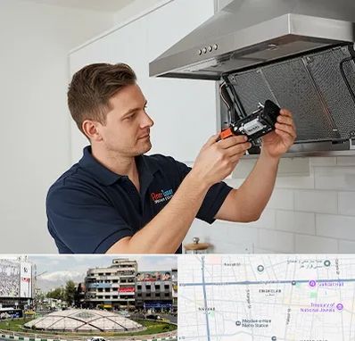 قطعات هود در مرکز تهران