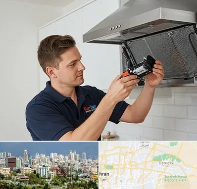 قطعات هود در شرق تهران 