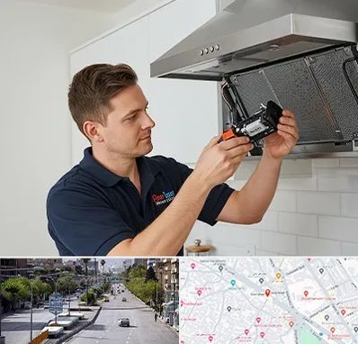 قطعات هود در خیابان زند شیراز 