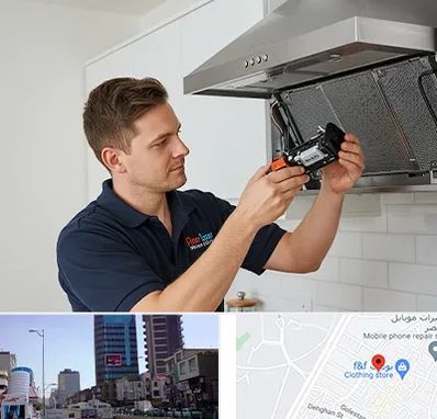 قطعات هود در چهارراه طالقانی کرج 