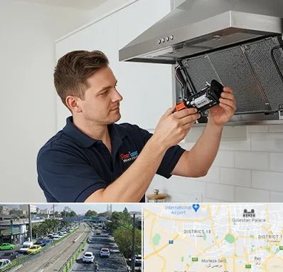 قطعات هود در جنوب تهران 