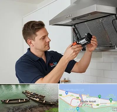 قطعات هود در بندر انزلی