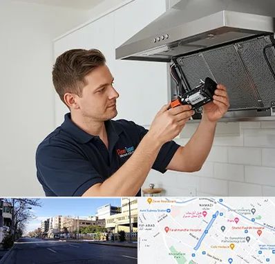 قطعات هود در خیابان ملاصدرا شیراز 