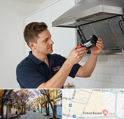 قطعات هود در تربیت تبریز 