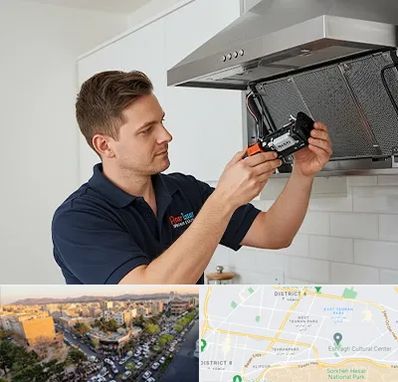 قطعات هود در تهرانپارس 