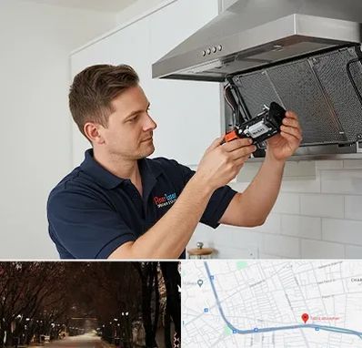 قطعات هود در ابوریحان تبریز 