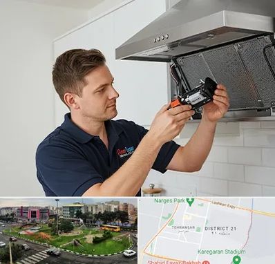 قطعات هود در تهرانسر 