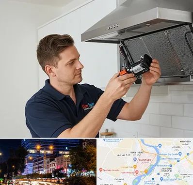 قطعات هود در کیانپارس اهواز 