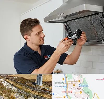 قطعات هود در خیابان نیایش شیراز 