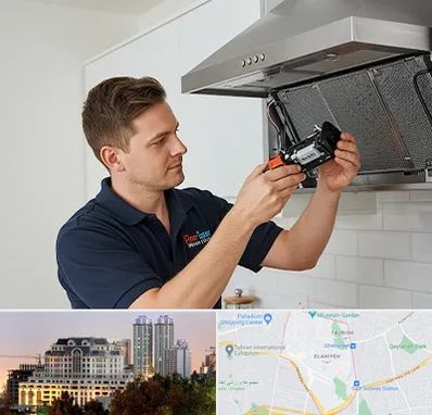 قطعات هود در فرشته 