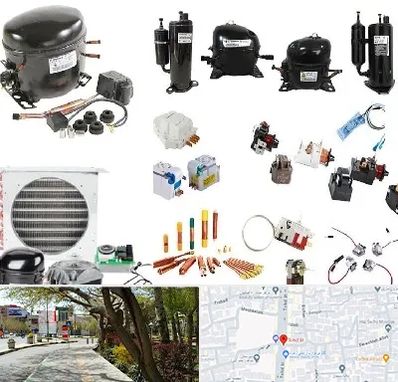 قطعات یخچال در خیابان توحید اصفهان 