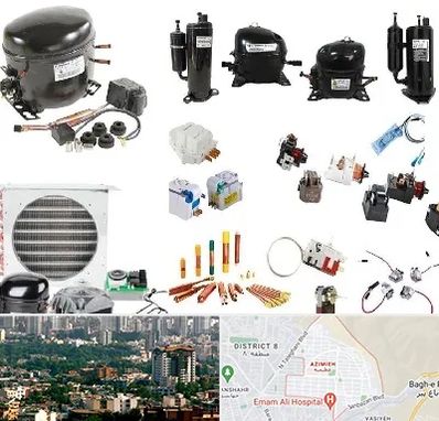 قطعات یخچال در عظیمیه کرج 