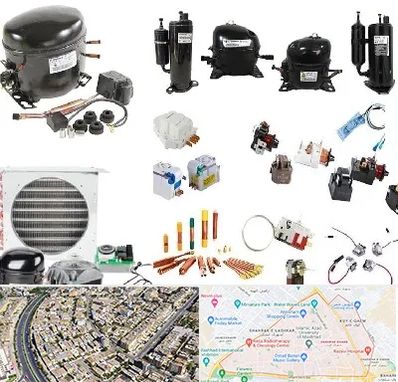 قطعات یخچال در شهرک غرب مشهد 