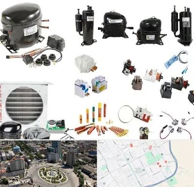 قطعات یخچال در زرافشان اسلامشهر 