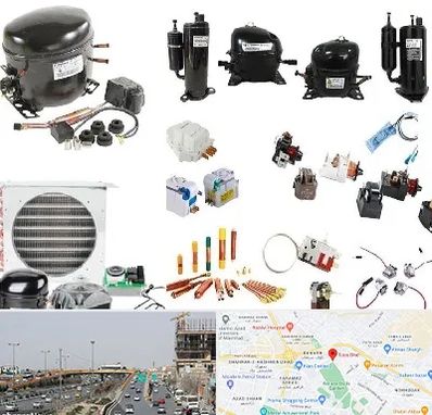 قطعات یخچال در بلوار توس مشهد 