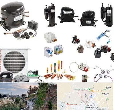 قطعات یخچال در باغستان کرج 