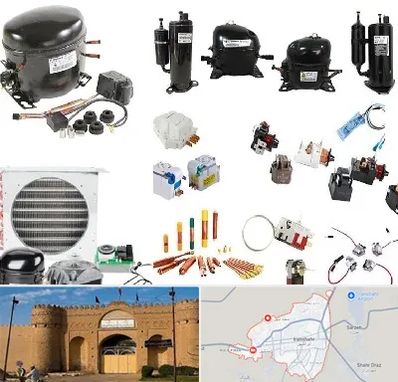 قطعات یخچال در ایرانشهر