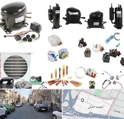 قطعات یخچال در مجیدیه شمالی